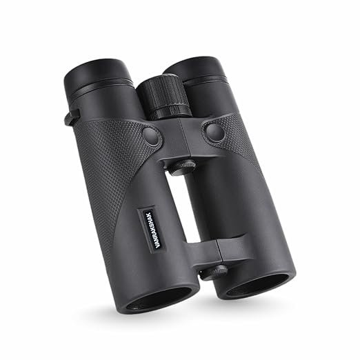 Vanrakshak CHAKOR 10x42 Professional Binoculars for Adults, High Power Long Range Binoculars, Waterproof & Fogproof, FMC Optics with BK7 Roof Prism, 99.8m FOV, for Bird Watching, Wildlife & Safari