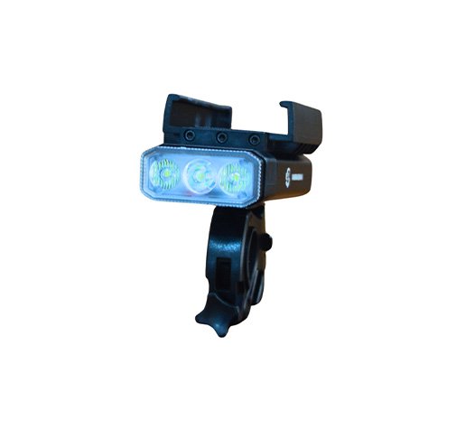 Vanrakshak BL-Z09 Rechargeable Bicycle Headlight, USB Type-C Charging with Battery Level Indicator, Waterproof Front Cycling Light with Multiple Modes, Wide Beam & Tool-Free Quick-Release Mount