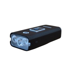 VANRAKSHAK BL-Z43 Bicycle Light, 1500LM 15W | 3-LED Front Cycle Headlight | IP65 Waterproof | USB Type-C Rechargeable | 4 Light Modes | Ultra Bright for Night Riding – Pack of 1