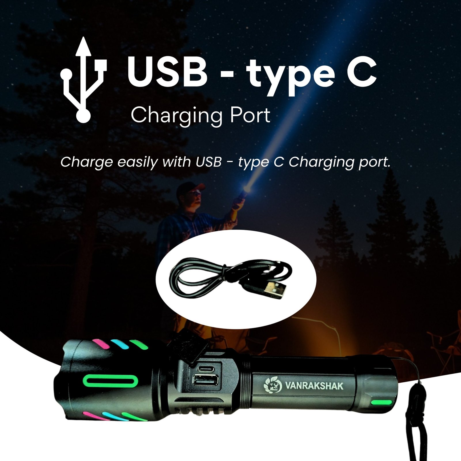 VNK FL – BS04 | LED FLASHLIGHT - Image 5