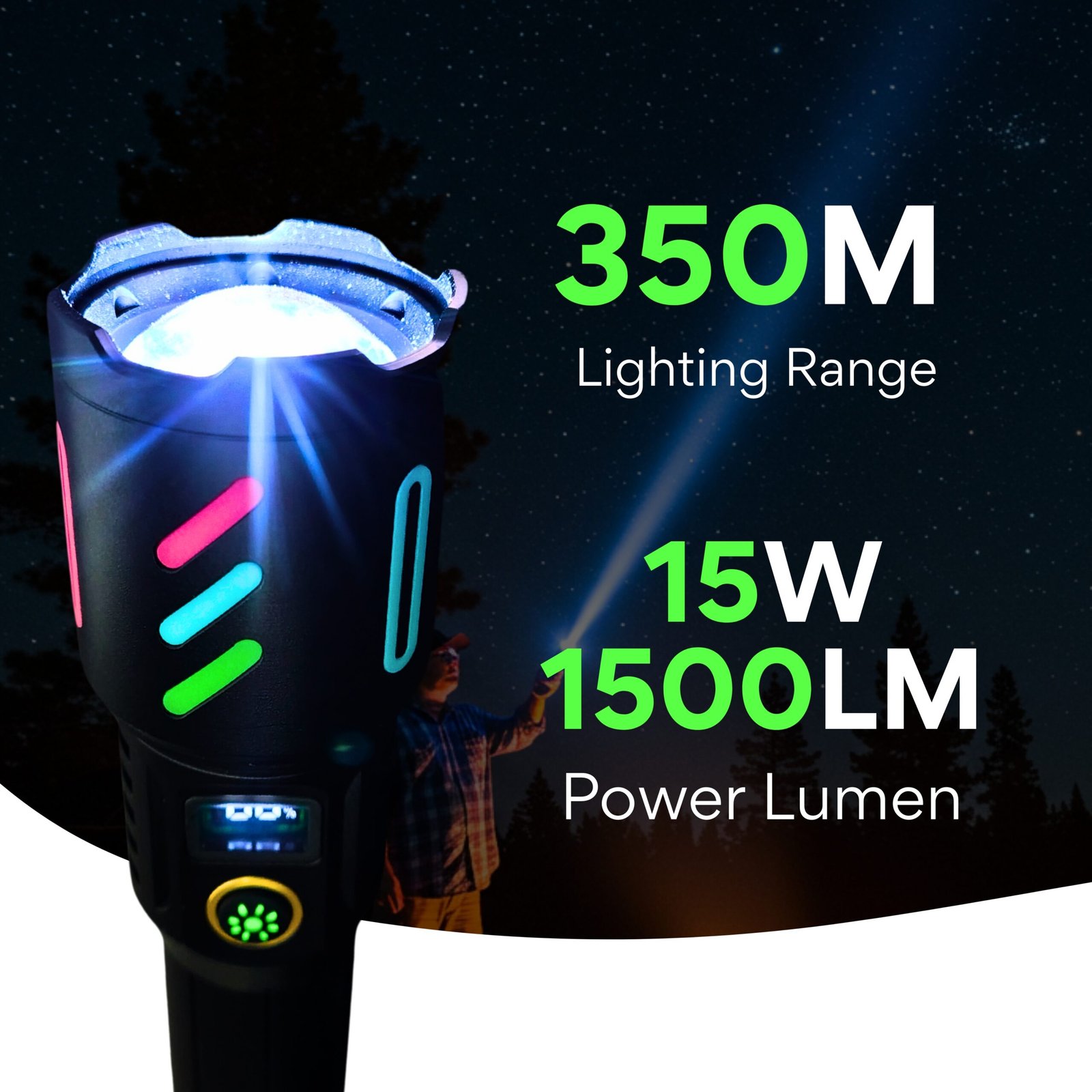 VNK FL – BS04 | LED FLASHLIGHT - Image 3