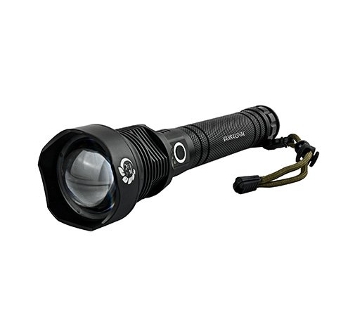 VANRAKSHAK LED Search Light 25W 3000LM | Super Bright Rechargeable Flashlight with 1000m Beam | Zoomable, Power Bank Function & IP65 Waterproof for Outdoor Camping Hiking