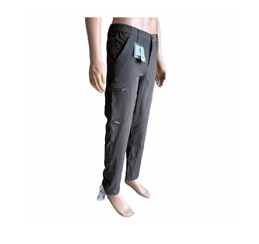 VANRAKSHAK Dark Green Rugged Convertible Pants | Modular Zip-Off Convertible Hiking Trousers for Men (Medium)