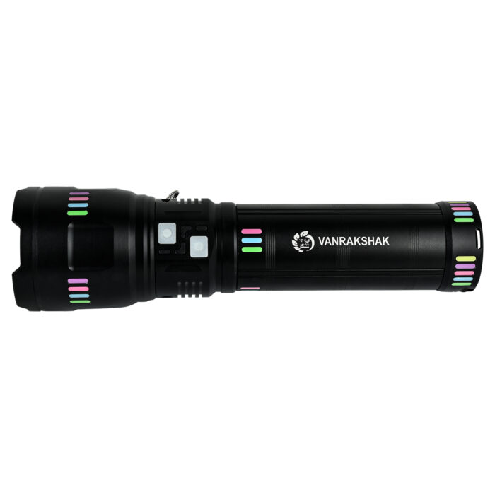 LF – B801 LED Rechargeable Flashlight – High Power, Durable & Multi-Functional