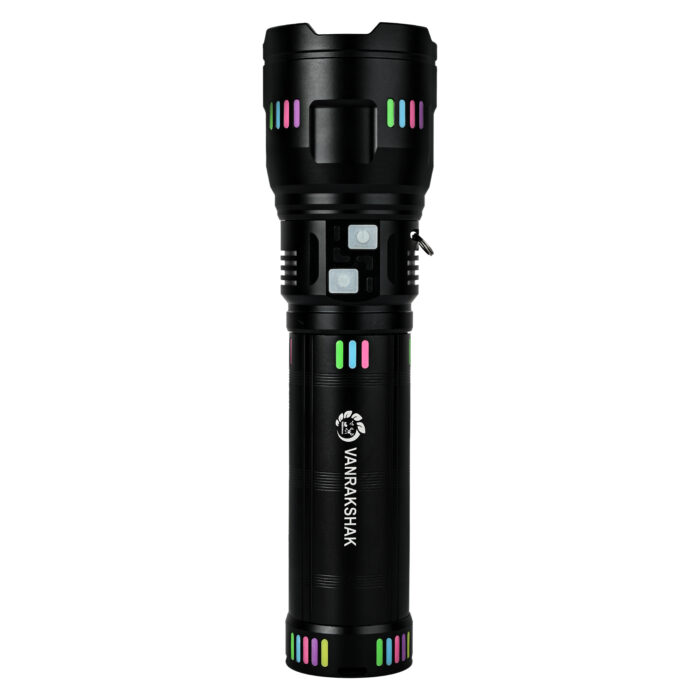 LF – B801 LED Rechargeable Flashlight – High Power, Durable & Multi-Functional