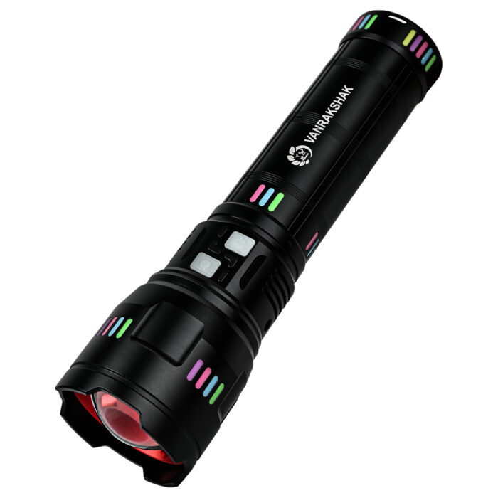 LF – B801 LED Rechargeable Flashlight – High Power, Durable & Multi-Functional