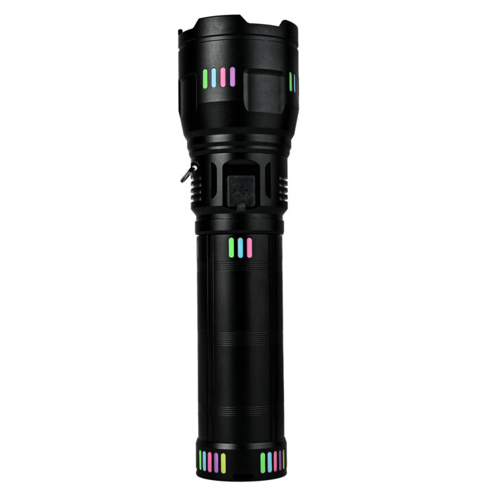 LF – B801 LED Rechargeable Flashlight – High Power, Durable & Multi-Functional