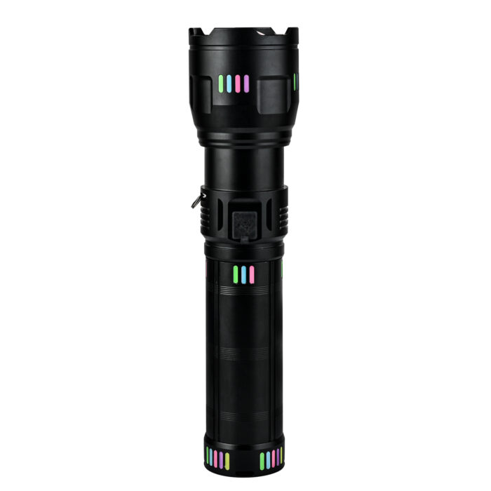 LF – B801 LED Rechargeable Flashlight – High Power, Durable & Multi-Functional