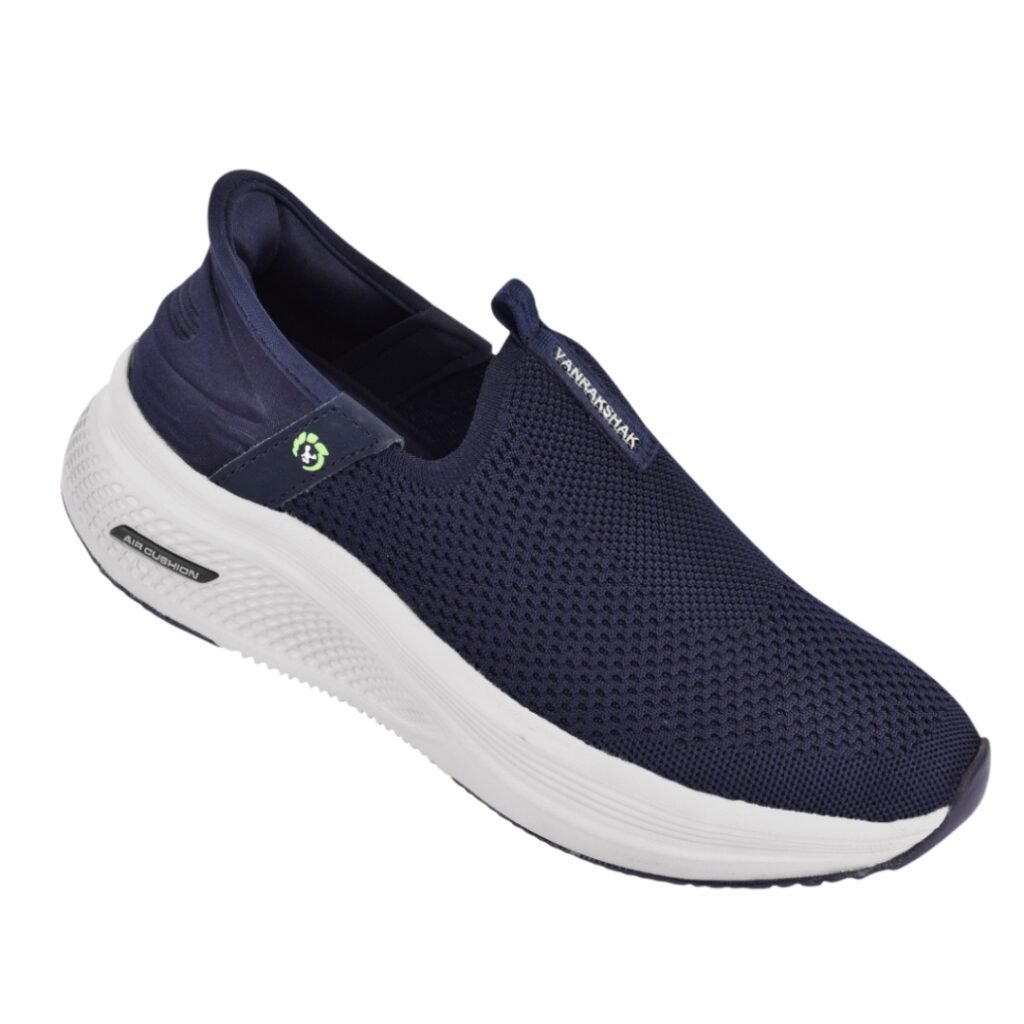 Vanrakshak Rova Slip-On Shoes (Blue)