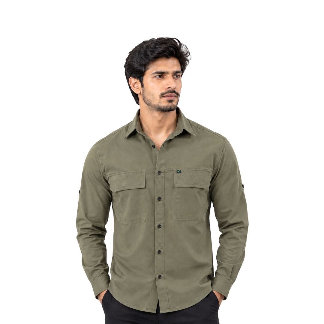 Vanrakshak Full Sleeves Shirt (Khaki)