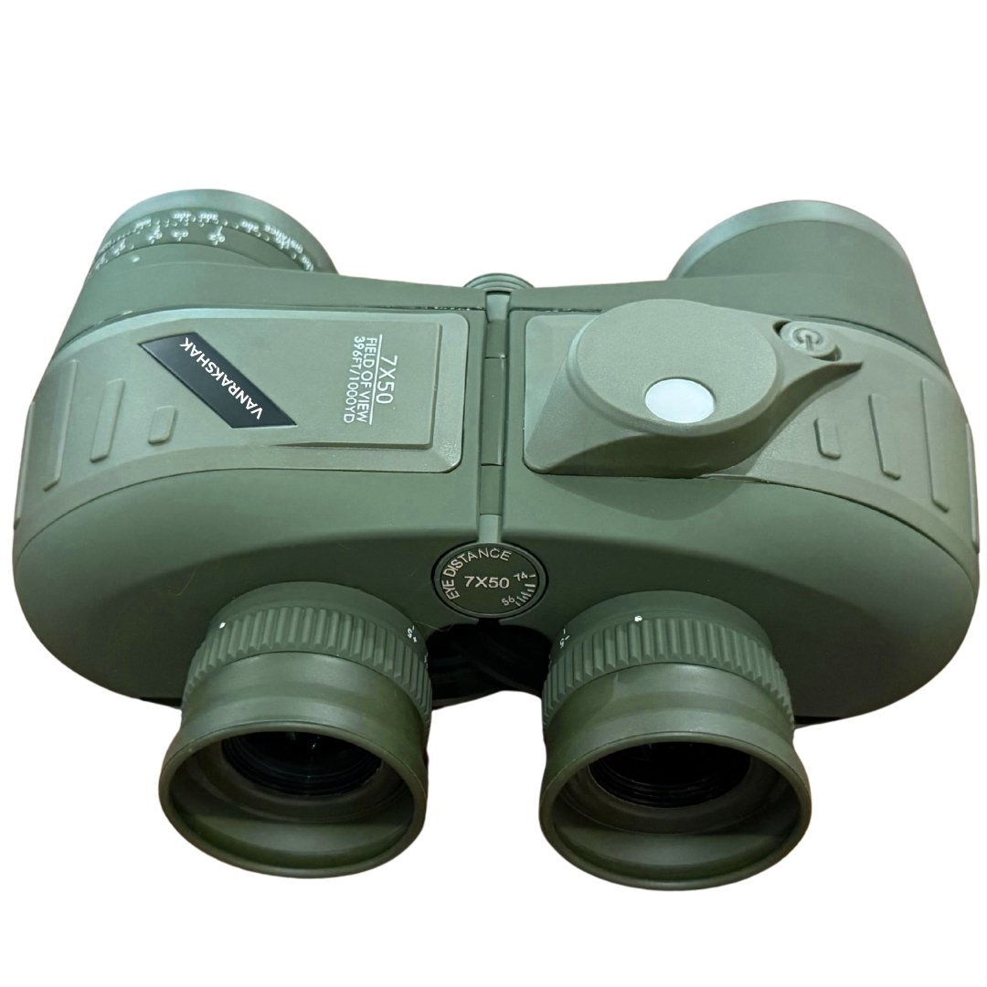 Rakshak 7X50 Binoculars Waterproof Design Army Green (50 mm, Green) - Image 2